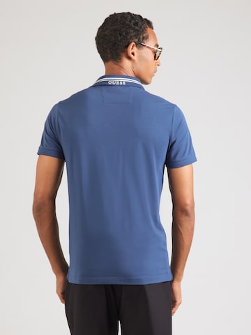 T-Shirt 'NOLAN' GUESS en bleu