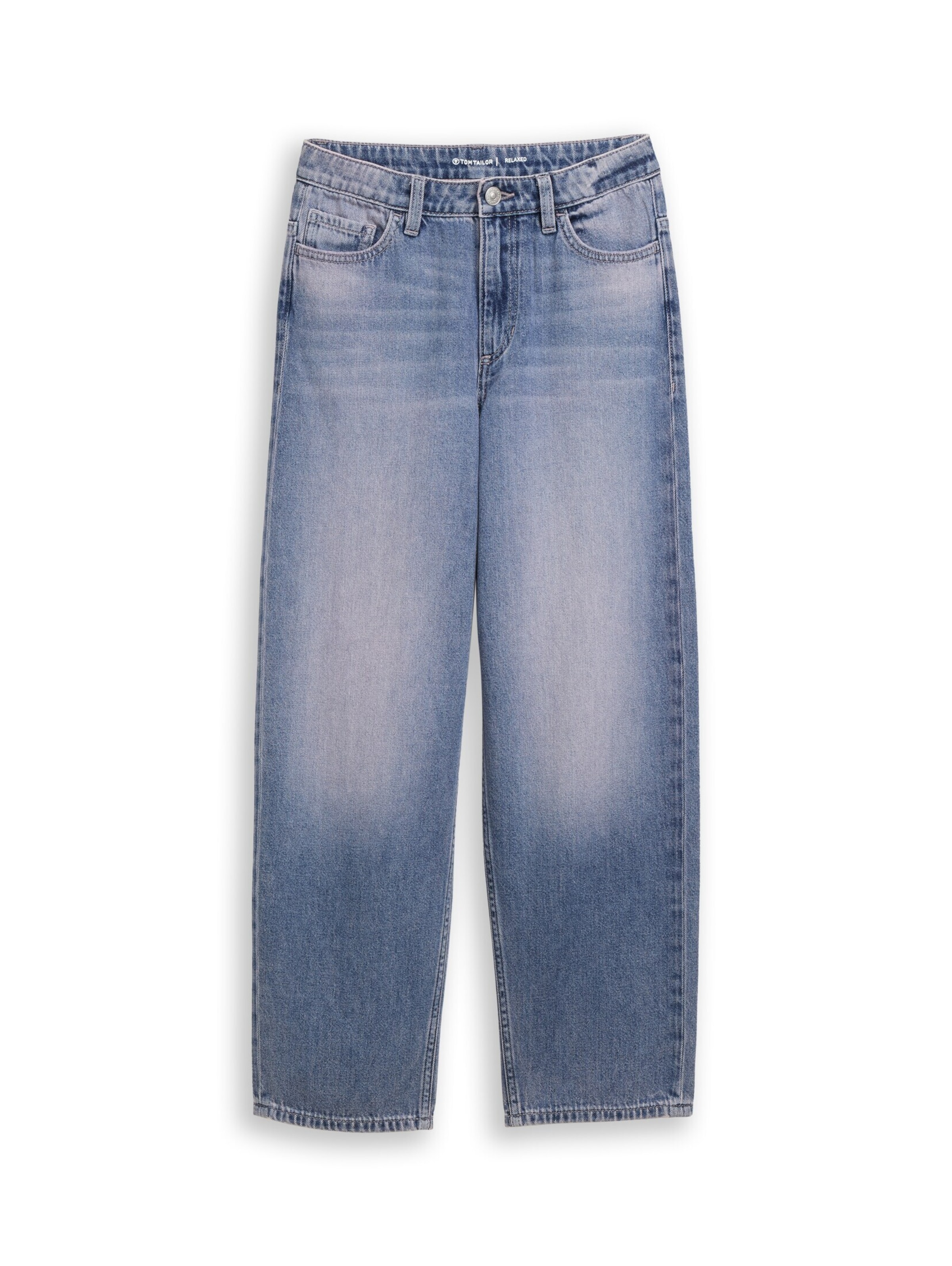 TOM TAILOR Loose fit Jeans in Blue: front