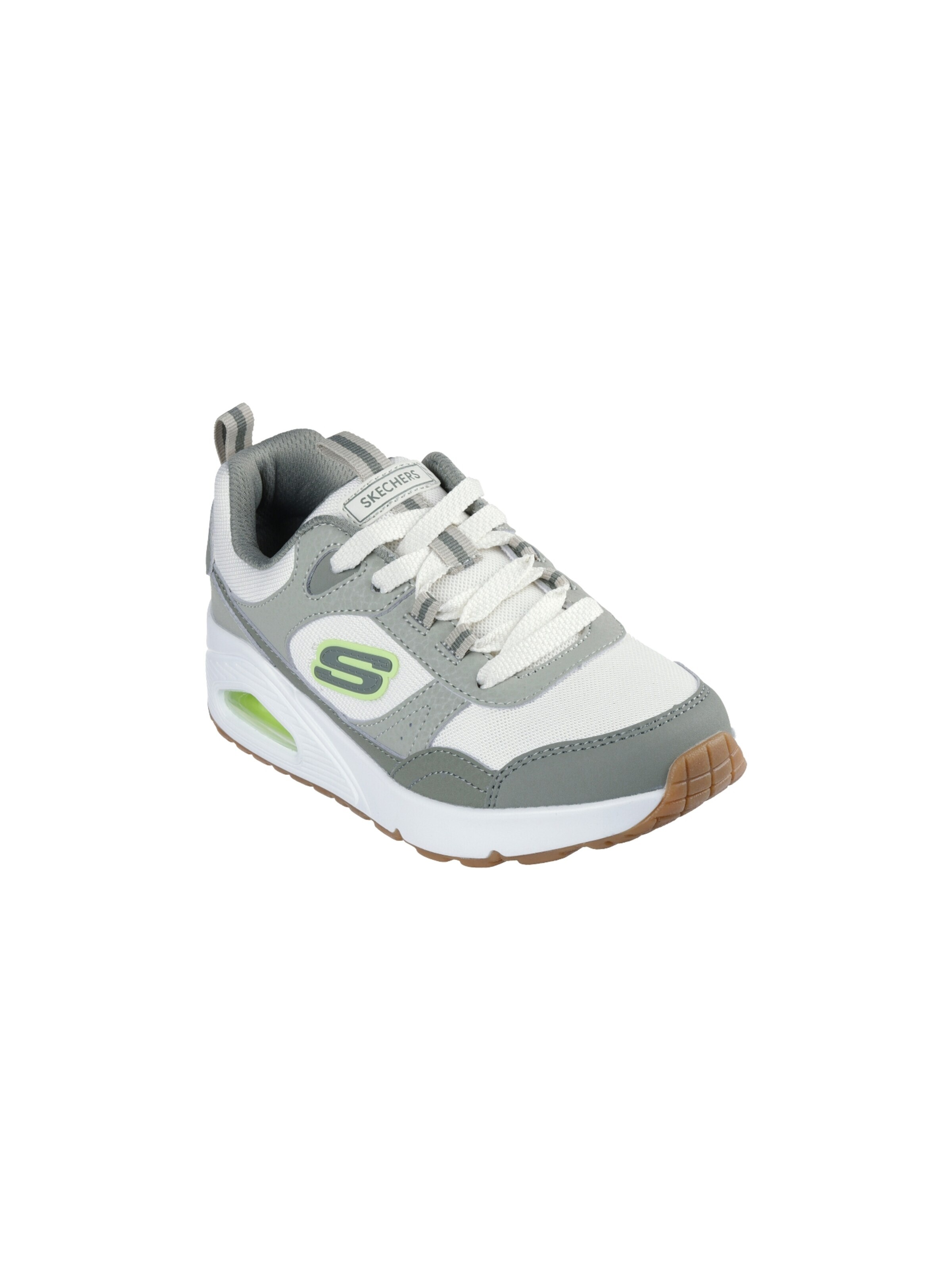 SKECHERS - Zapatillas deportivas 'Junior-Sneaker mit Schnürung „Retro Groove“' en verde: frente