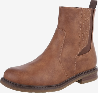 Ital-Design Stiefelette in camel, Produktansicht