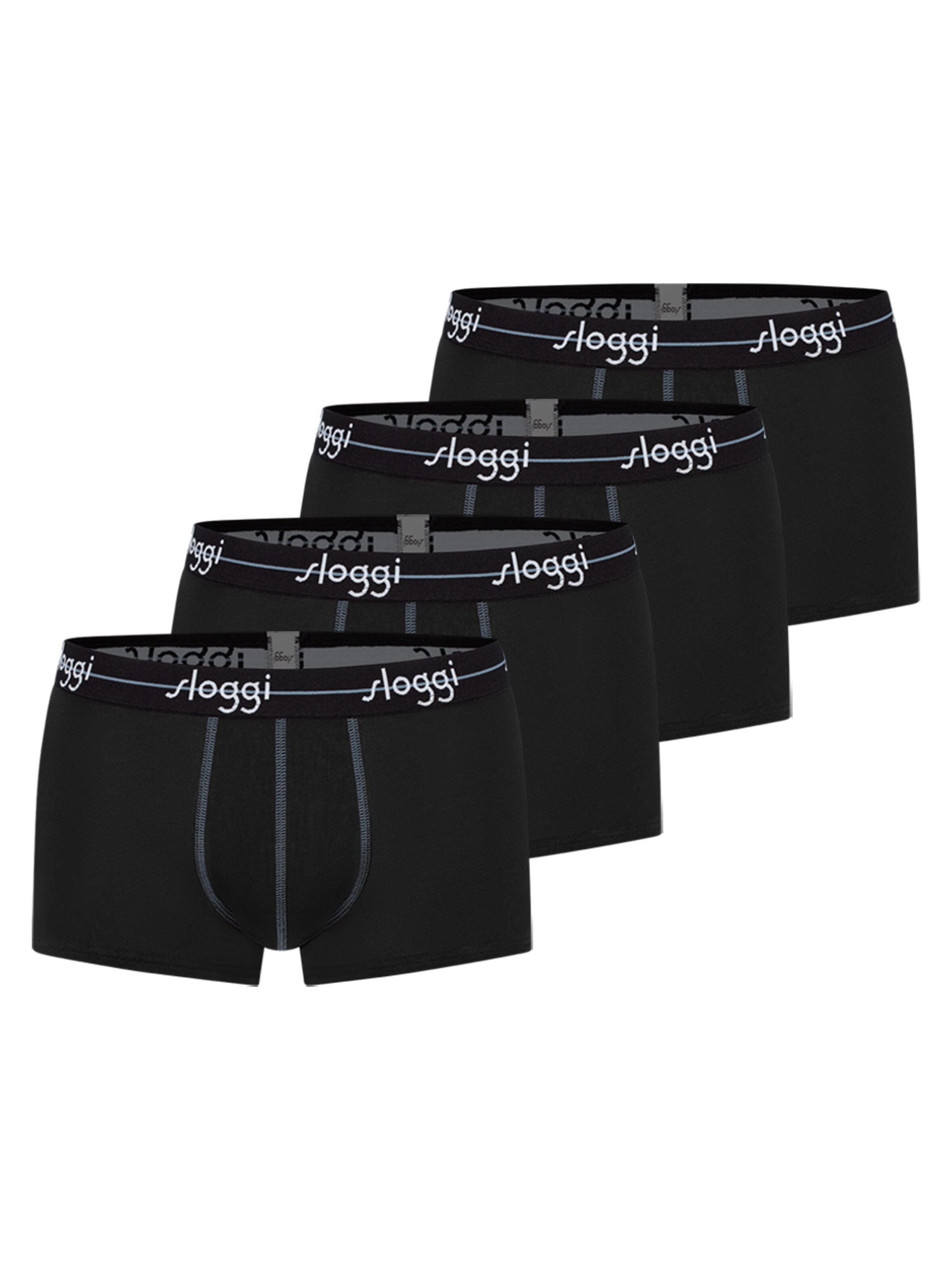 SLOGGI Boxershorts 'Start'‌‌‌‌‌‌ in Schwarz: Vorderseite