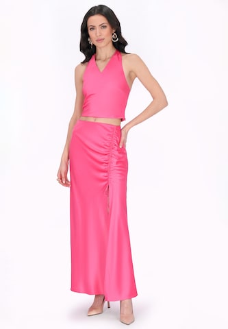 Haut 'Festive' faina en rose