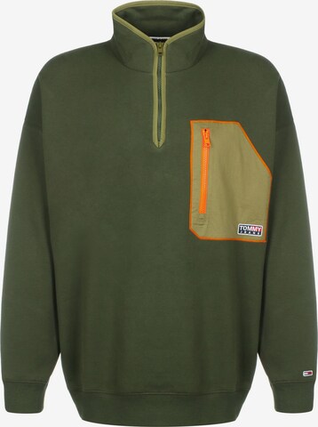 Felpa di TOMMY HILFIGER in verde: frontale