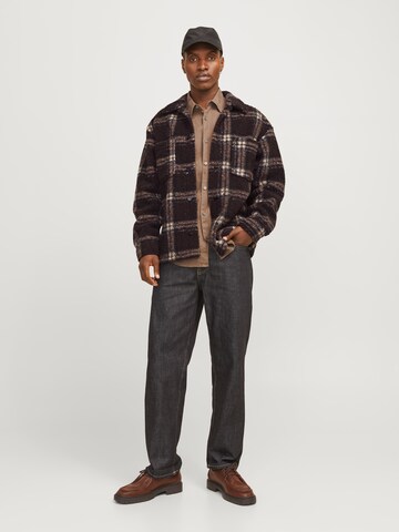 JACK & JONES Jacke 'JORNewton' in Braun