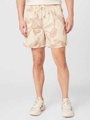 Cotton On Regular Pants 'Kahuna' in Beige: front