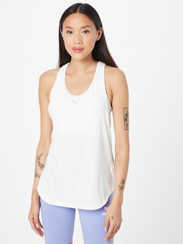 PUMA Sports top 'Favorite' in White: front