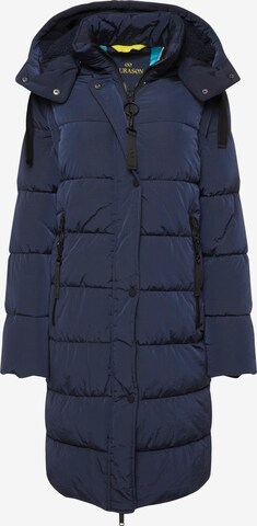 LAURASØN Winter Coat in Blue: front