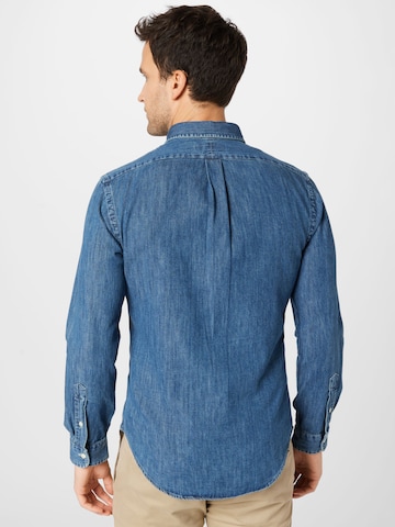 Polo Ralph Lauren - Ajuste estrecho Camisa en azul