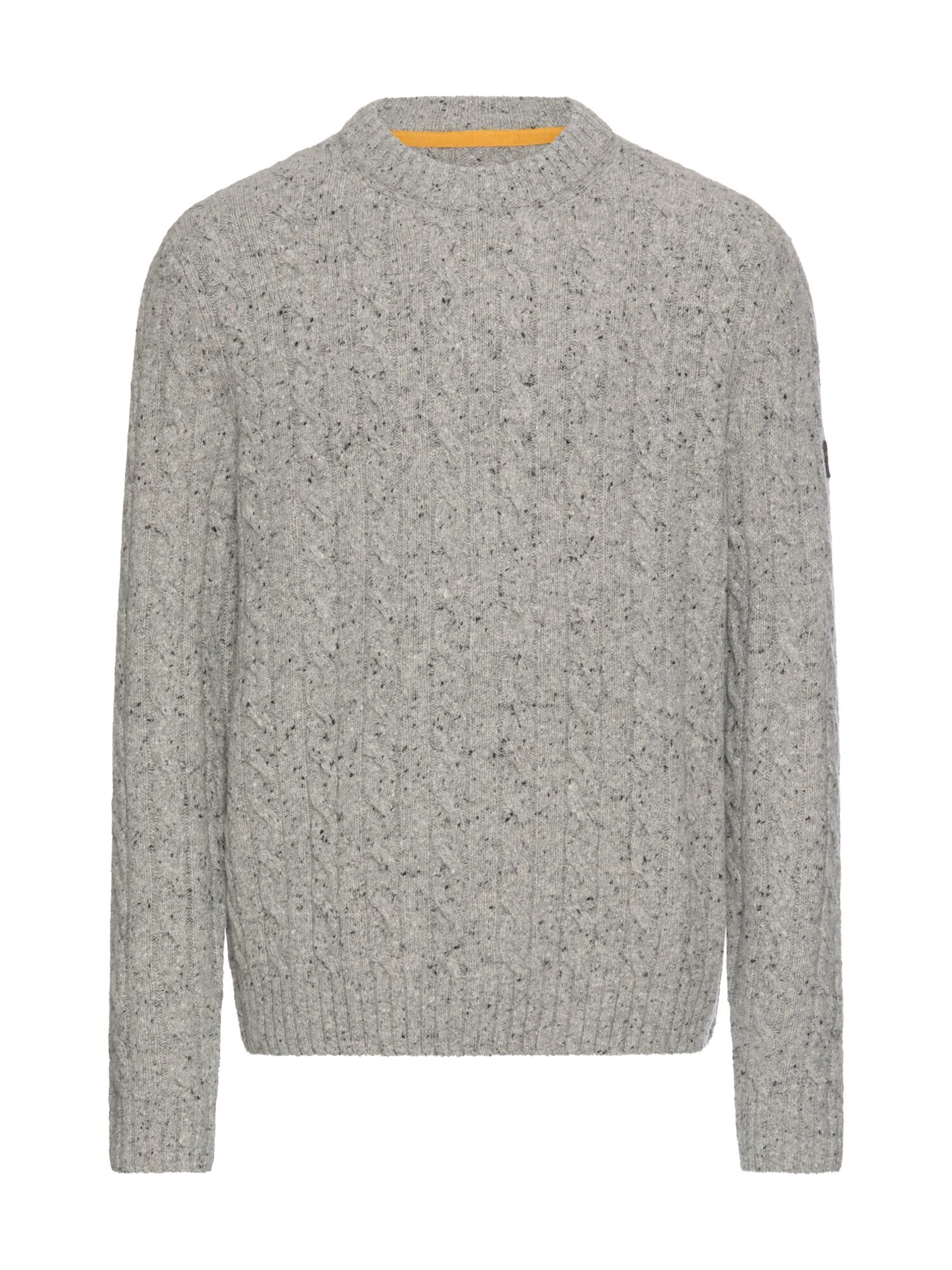 CAMEL ACTIVE Sweater in Grey: front
