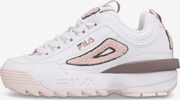 Baskets basses FILA en blanc