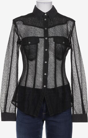 DIESEL Bluse M in Schwarz: predná strana