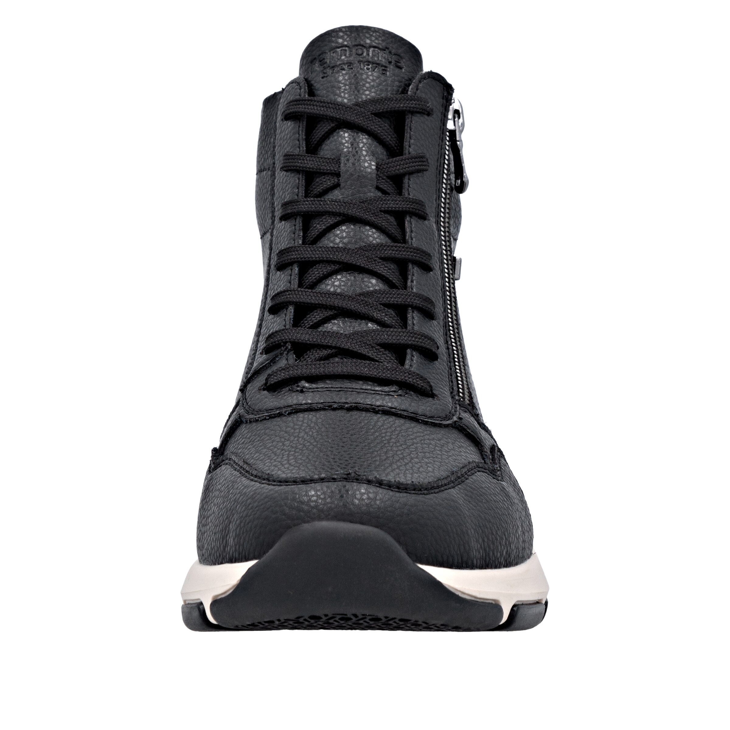 REMONTE Schnürstiefel in Schwarz