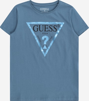GUESS Bluser & t-shirts i blå: forside