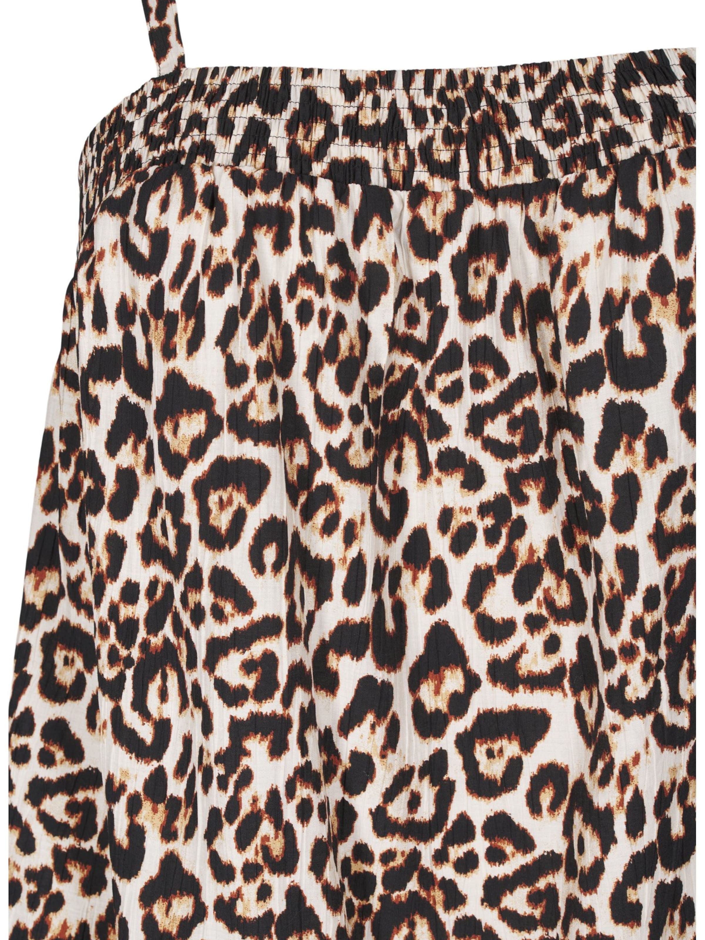 Zizzi Top 'Vsol' in Beige