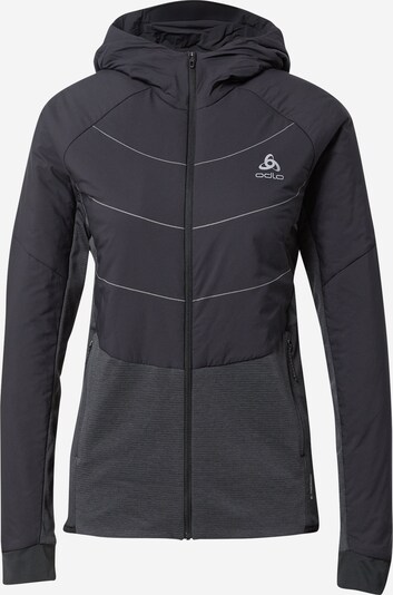 ODLO Athletic Jacket in Dark grey / Black / White, Item view