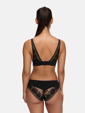cfab - Push-up Sujetador 'Comfort Push up BH mit Spitze' en negro