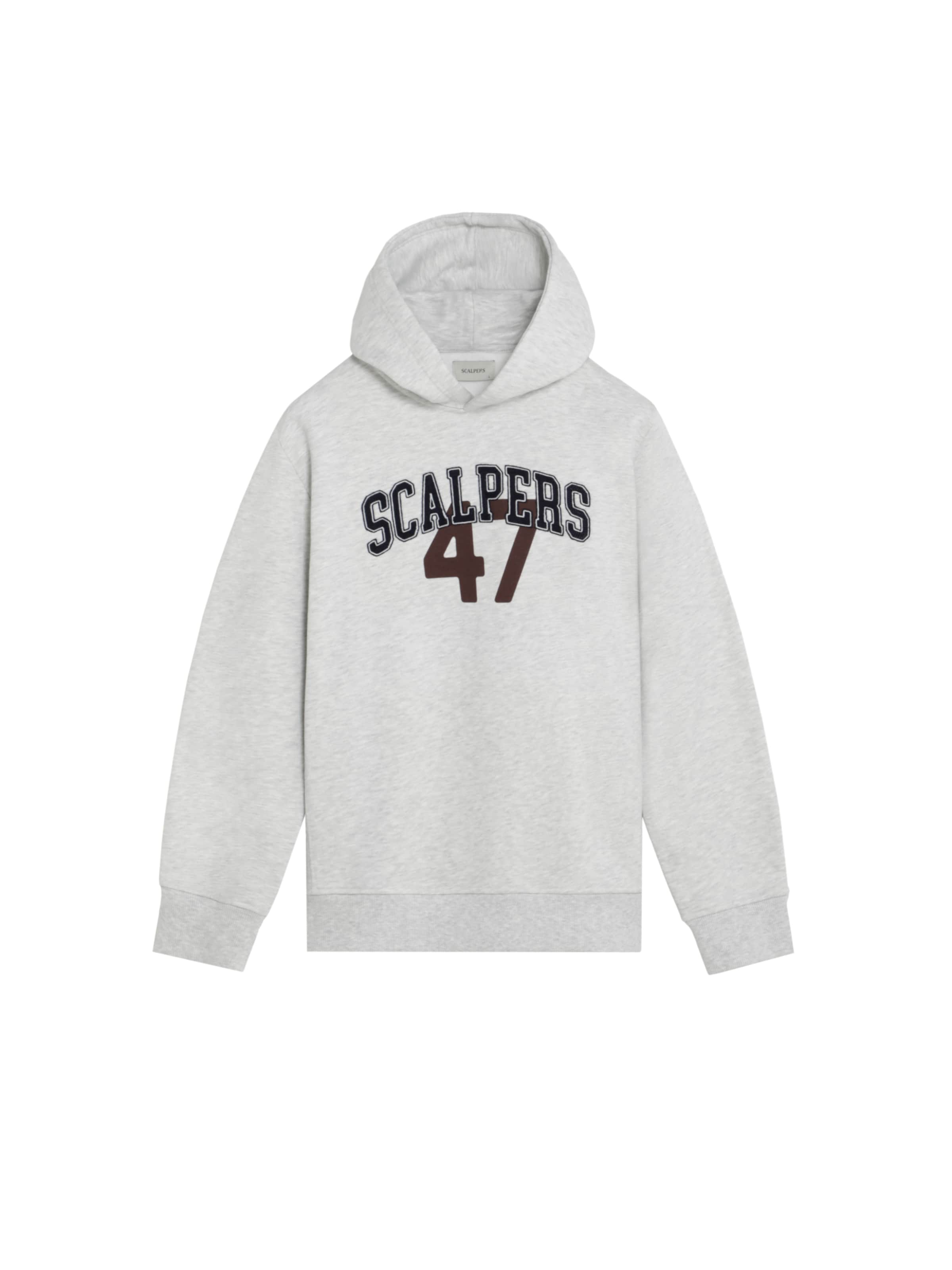 Sweat-shirt ' ' Scalpers en gris : devant