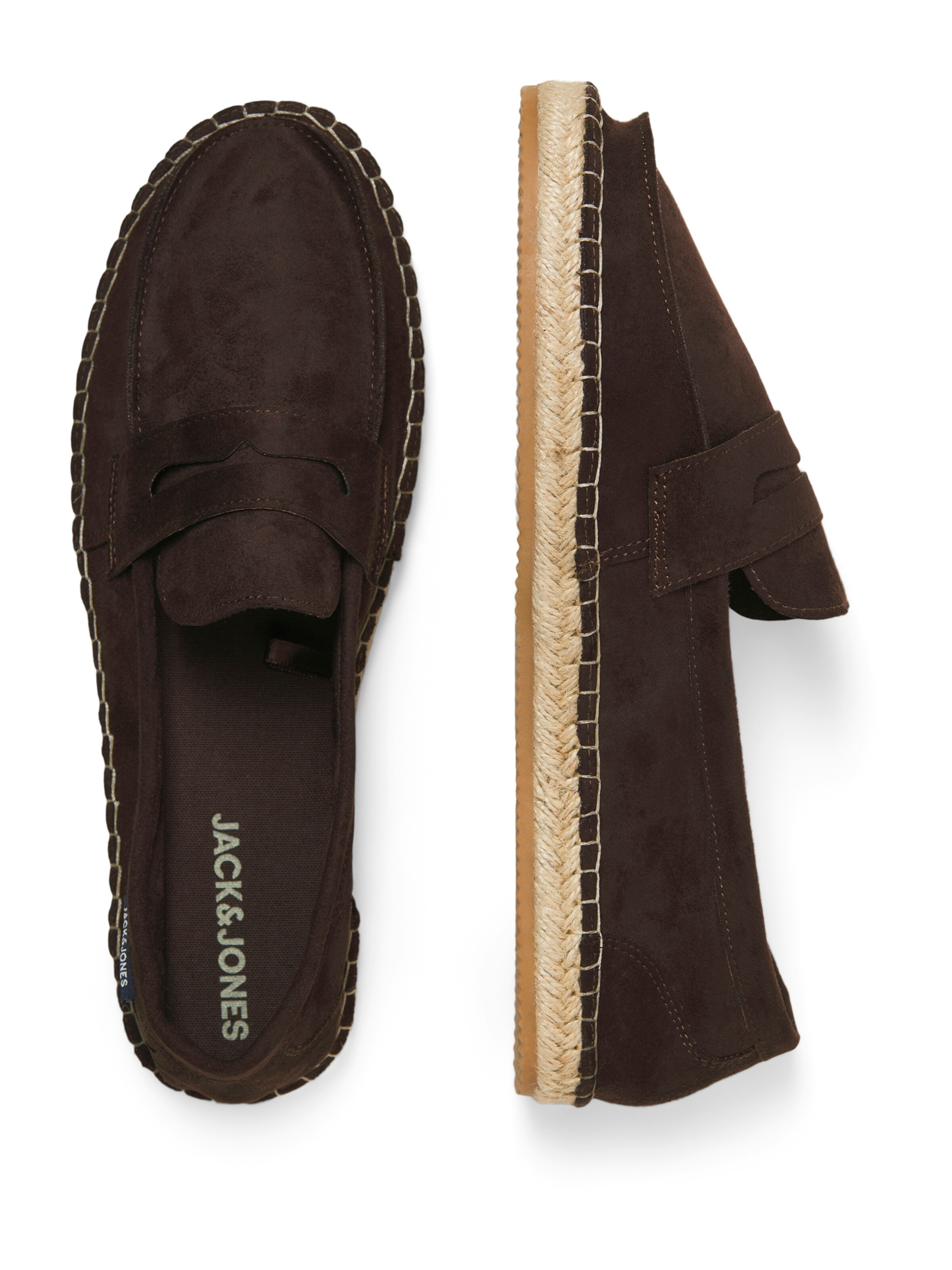 JACK & JONES Εσπαντρίγιες 'JFWSCHERLOCK' σε καφέ