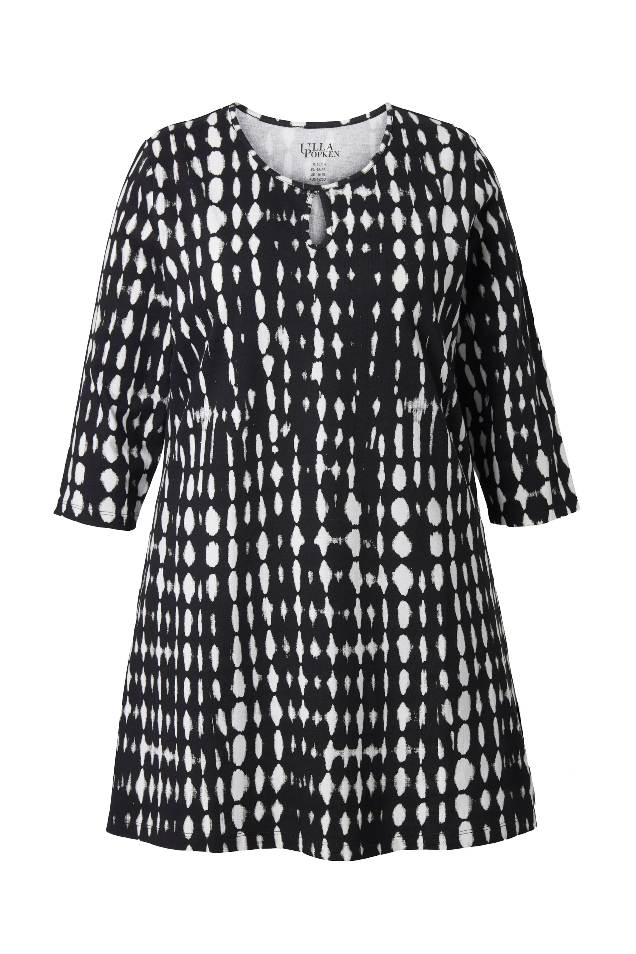 Ulla Popken Shirt in Black: front