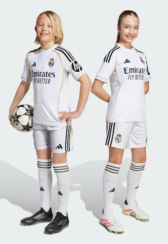 ADIDAS PERFORMANCE Tracksuit 'Real Madrid 25/26' in White: front