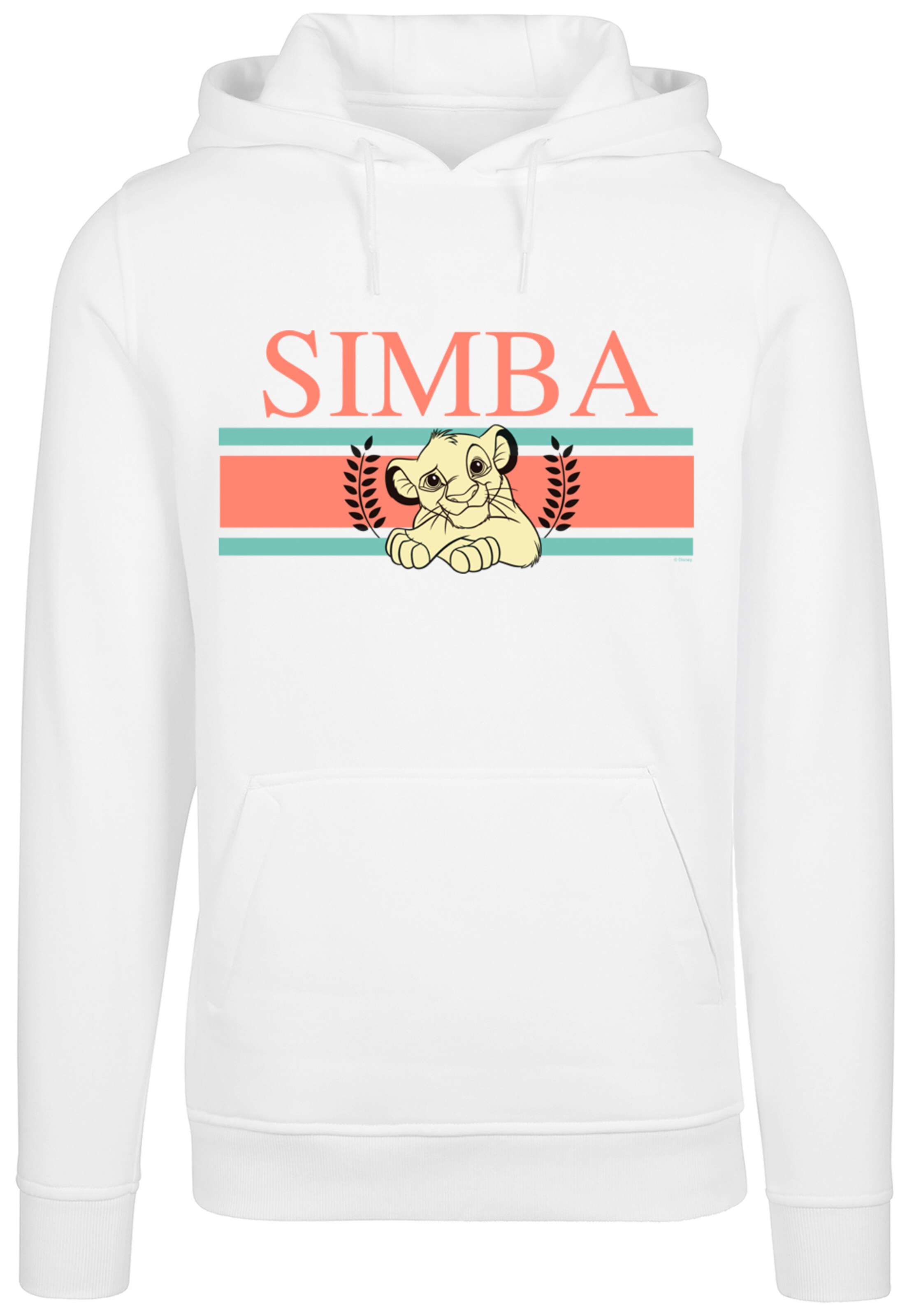 Sweat-shirt F4NT4STIC en blanc : devant