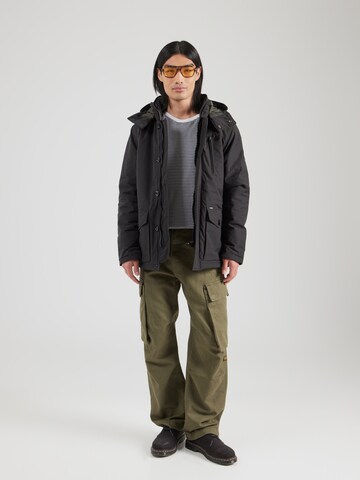G-STAR Between-seasons parka 'Vodan' in Black