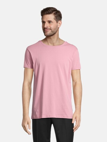 salzhaut Shirt 'DIEK' in Roze: voorkant