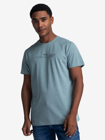 Petrol Industries T-Shirt 'Zen' in Blau: predná strana