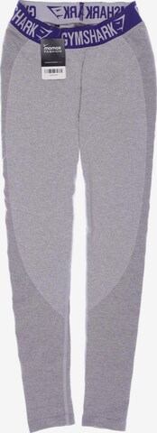 GYMSHARK Pants in XS in Grey: front