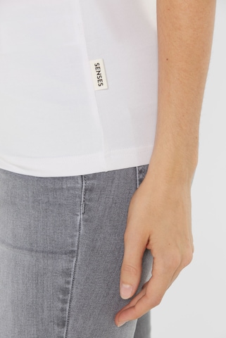 SENSES.THE LABEL Top in White