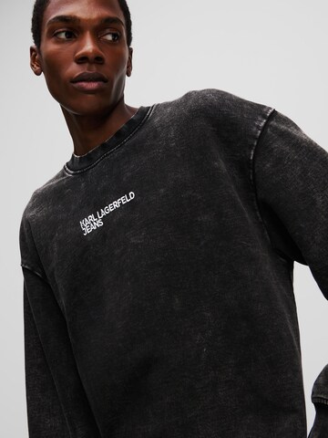 KARL LAGERFELD JEANS Mikina – černá