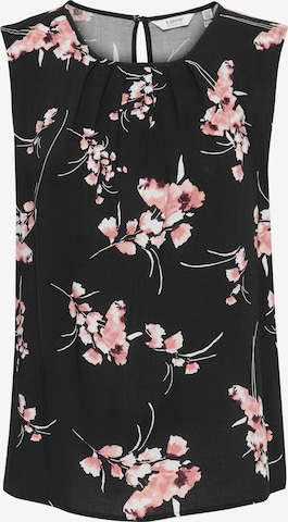 b.young Bluse mit Allover Print in Schwarz: predná strana