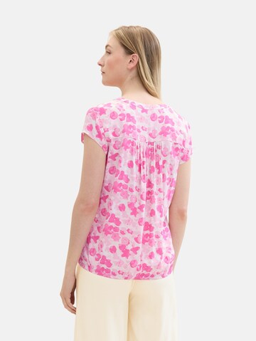 TOM TAILOR Bluse in Pink