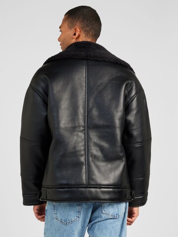 TOPMAN Φθινοπωρινό και ανοιξιάτικο μπουφάν σε μαύρο