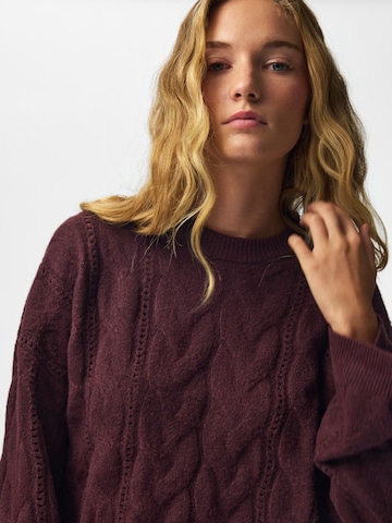 PIECES Pullover 'PCKATHY' in Rot