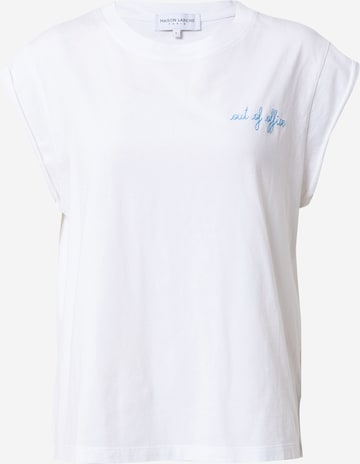 Maison Labiche Shirts 'LE SEDAINE' i hvid: forside