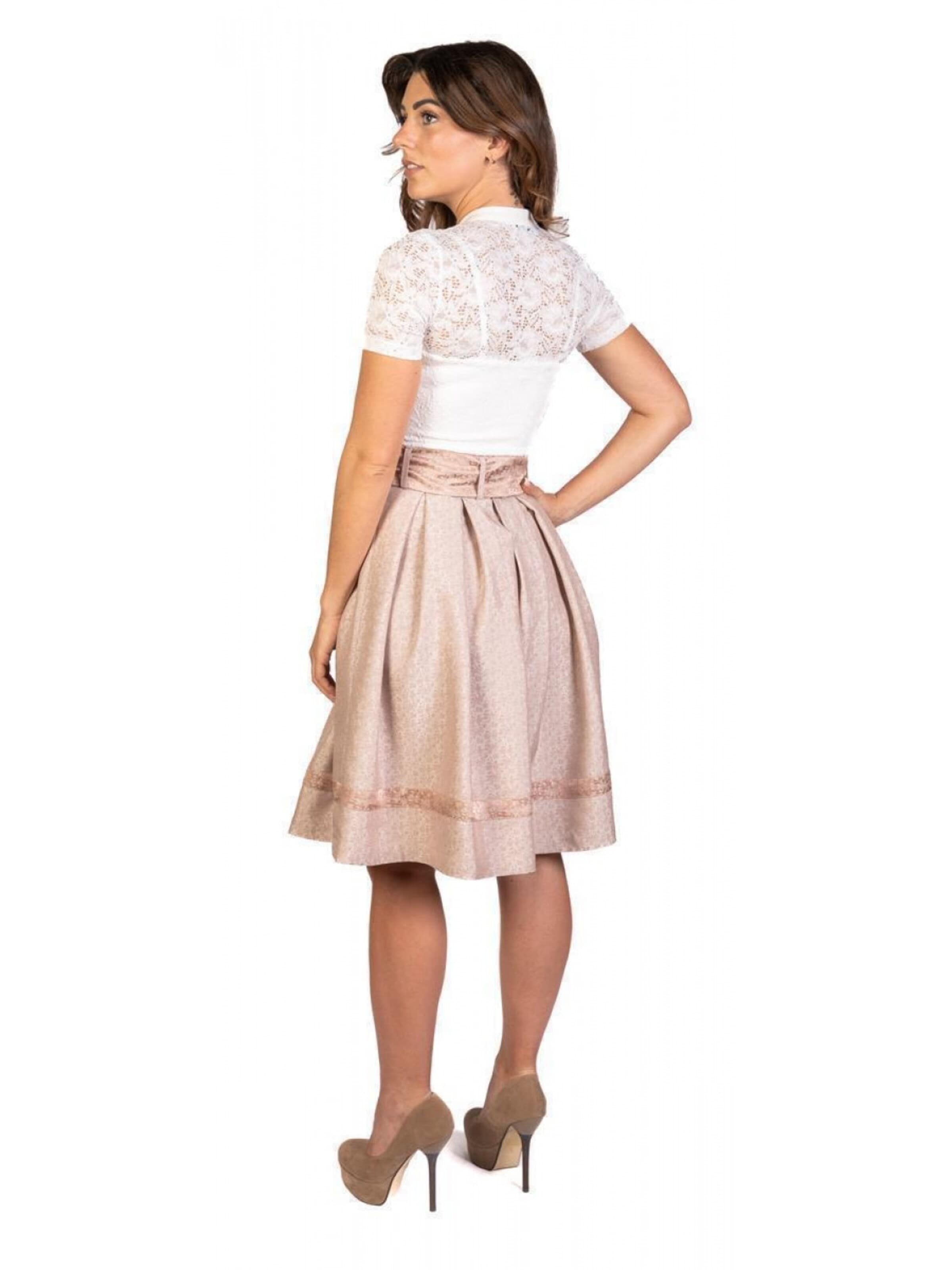 Trachtl Trachtenrock 'LENA'‌‌‌ in Beige
