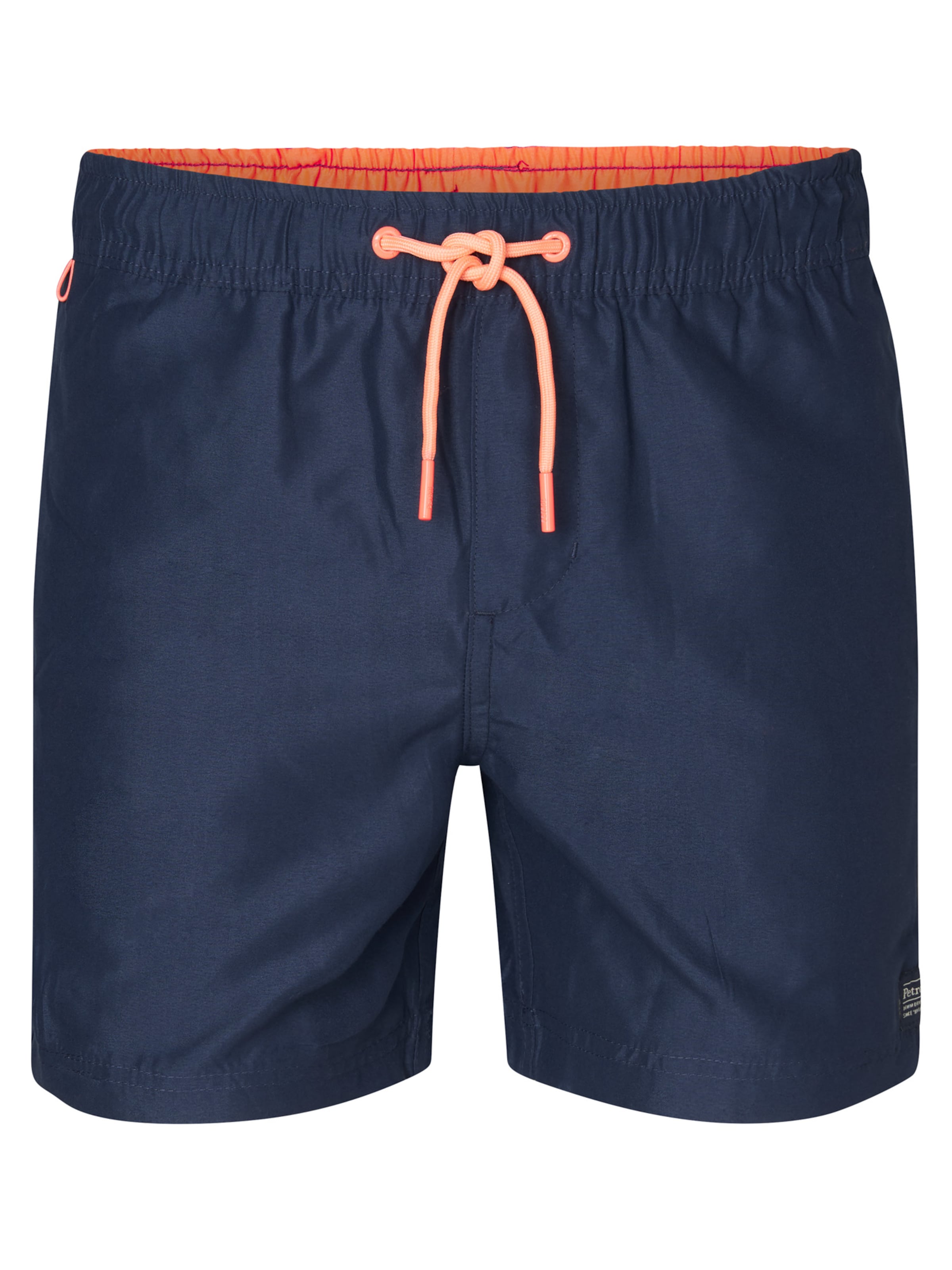 Petrol Industries Uimashortsit 'Citrusgrove' värissä sininen: etupuoli