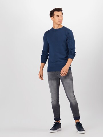 Petrol Industries Pullover 'Essential' in Blau