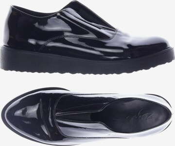 Zign Flats & Loafers in 40 in Black: front