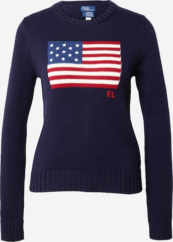 Polo Ralph Lauren Πουλόβερ σε μπλε: μπροστά