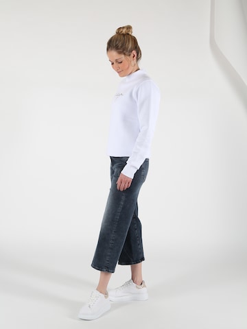 Miracle of Denim Wide leg Jeans in Blue: front