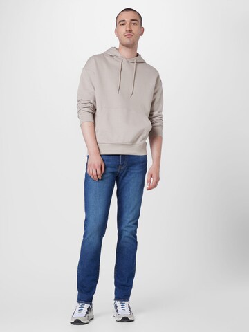 Bluză de molton 'BRINK' de la JACK & JONES pe bej