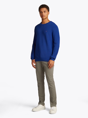TOMMY HILFIGER Slim fit Chino trousers '1985 Bleecker' in Grey