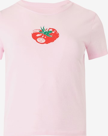 rožinė Nike Sportswear Marškinėliai: priekis