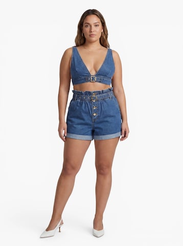 Regular Jeans ' Isa' de la Hoermanseder pe albastru