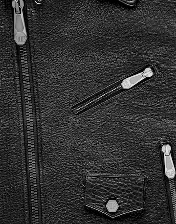 Philipp Plein - Chaqueta de entretiempo 'Iconic' en negro