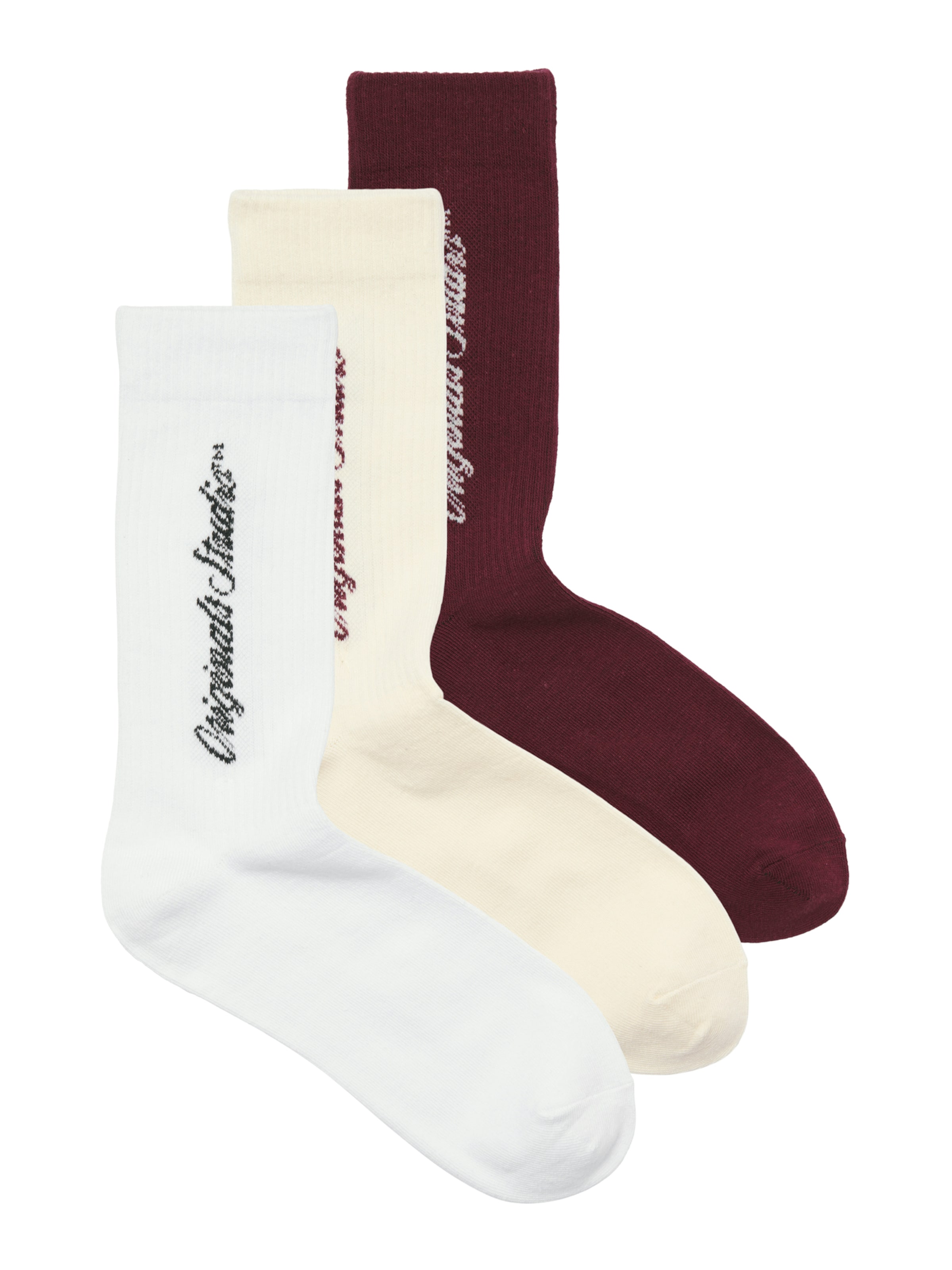 JACK & JONES Socken 'JACNORREBRO' in Weiß: Vorderseite