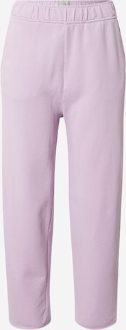 GAP Regular Trousers in Purple: front