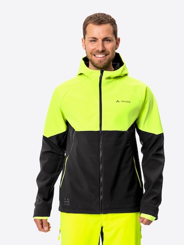 VAUDE Übergangsjacke 'Qimsa' in Gelb: Vorderseite